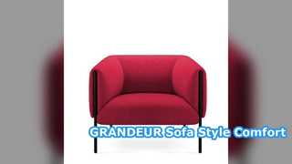 Sofa GRANDEUR: Phong cách hiện đại Tiện nghi công thái học