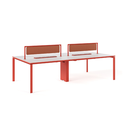 Mua FLEX Modern 4 Person Workstation Với Thiết kế Mặt đối mặt rộng rãi Không gian làm việc rộng rãi online manufacture