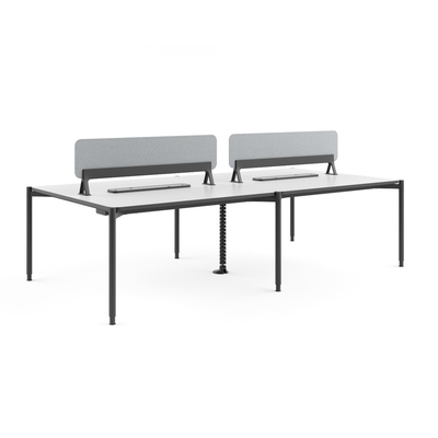 Mua FLEX 4 người Văn phòng hai mặt Bàn làm việc Địa bàn có chiều cao điều chỉnh Với bề mặt gỗ nhẹ mượt mà online manufacture