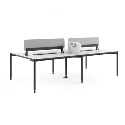 Mua FLEX 4 người Bàn làm việc góc tròn Địa điểm làm việc hiện đại tùy chỉnh online manufacture