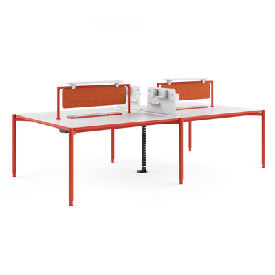 Mua Thiết kế thẩm mỹ hiện đại FLEX 4 người Bàn làm việc với chỗ ngồi hợp tác online manufacture