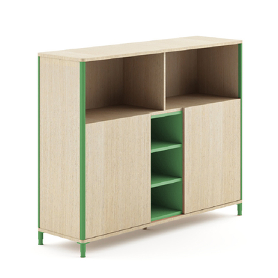 Mua FLEX Modern Multi Tier Office Credenza Sideboard Với 5 kệ mở online manufacture